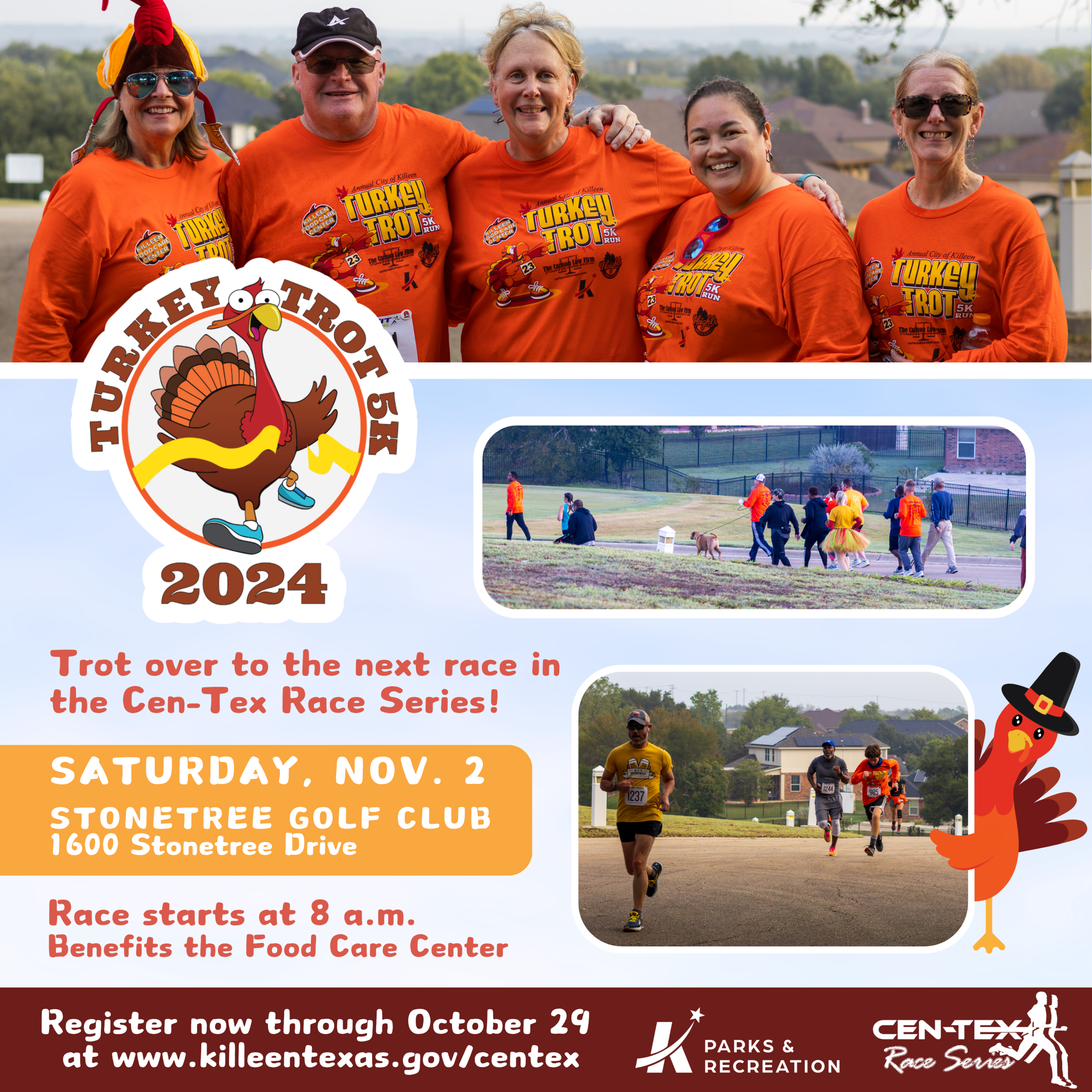 Turkey Trot  Logo (PNG)