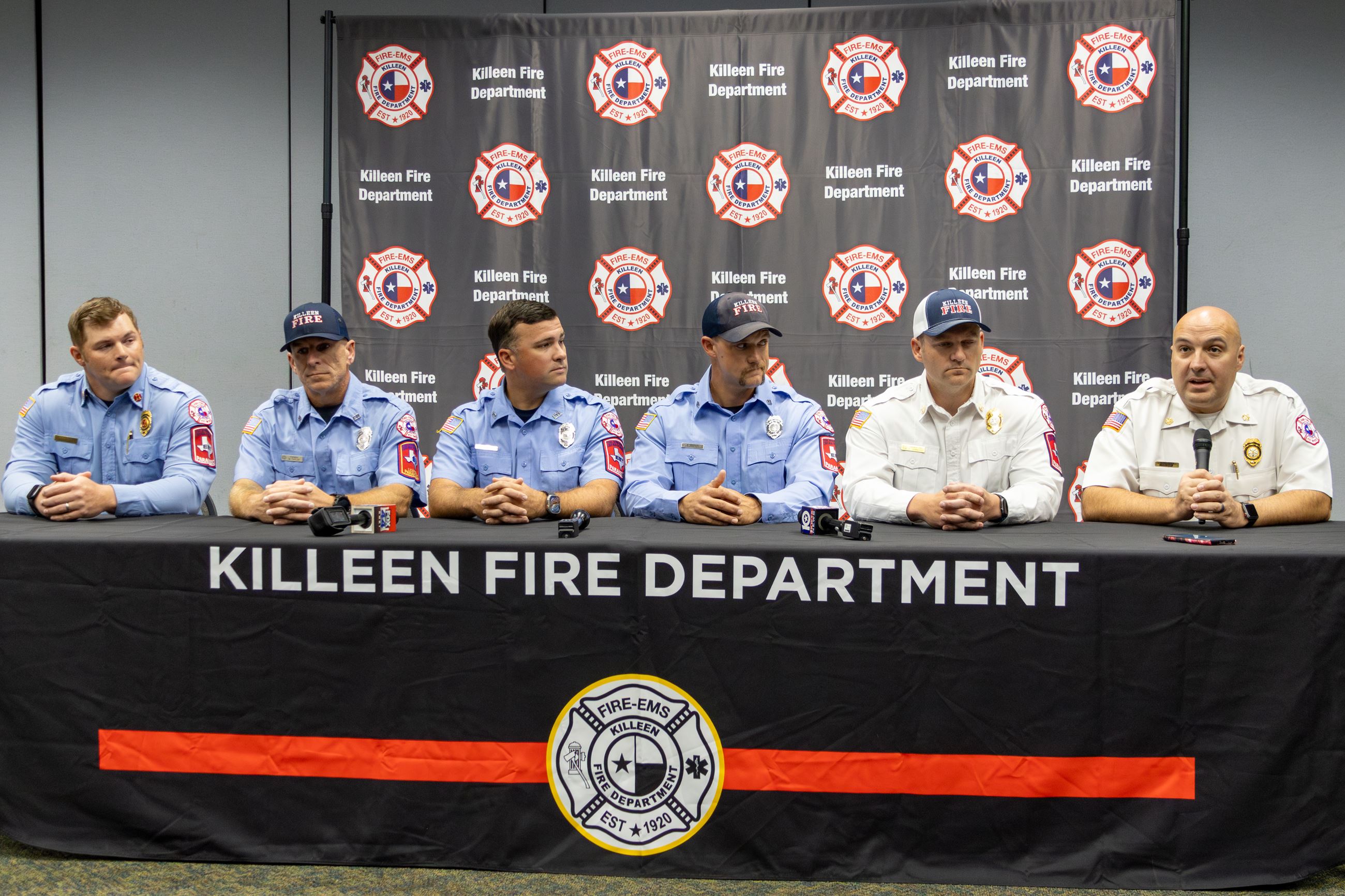Fire Department Hurricane Relief press conference