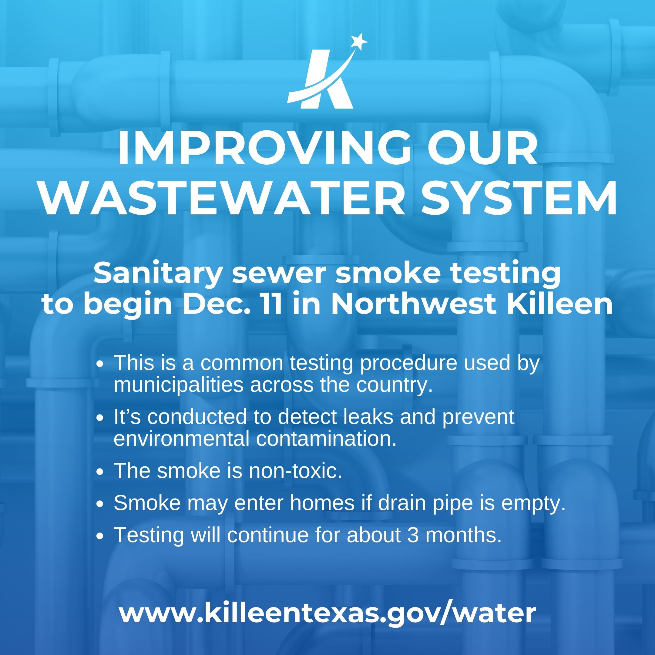 Sanitary Sewer Smoke Testing