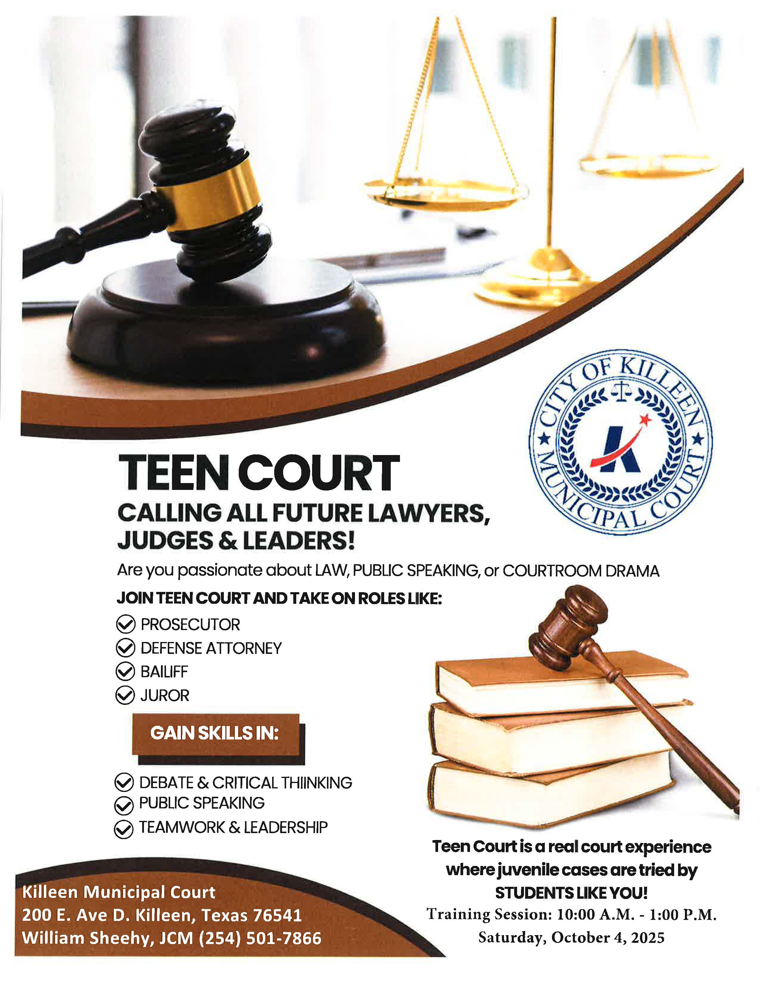Teen Court Flyer