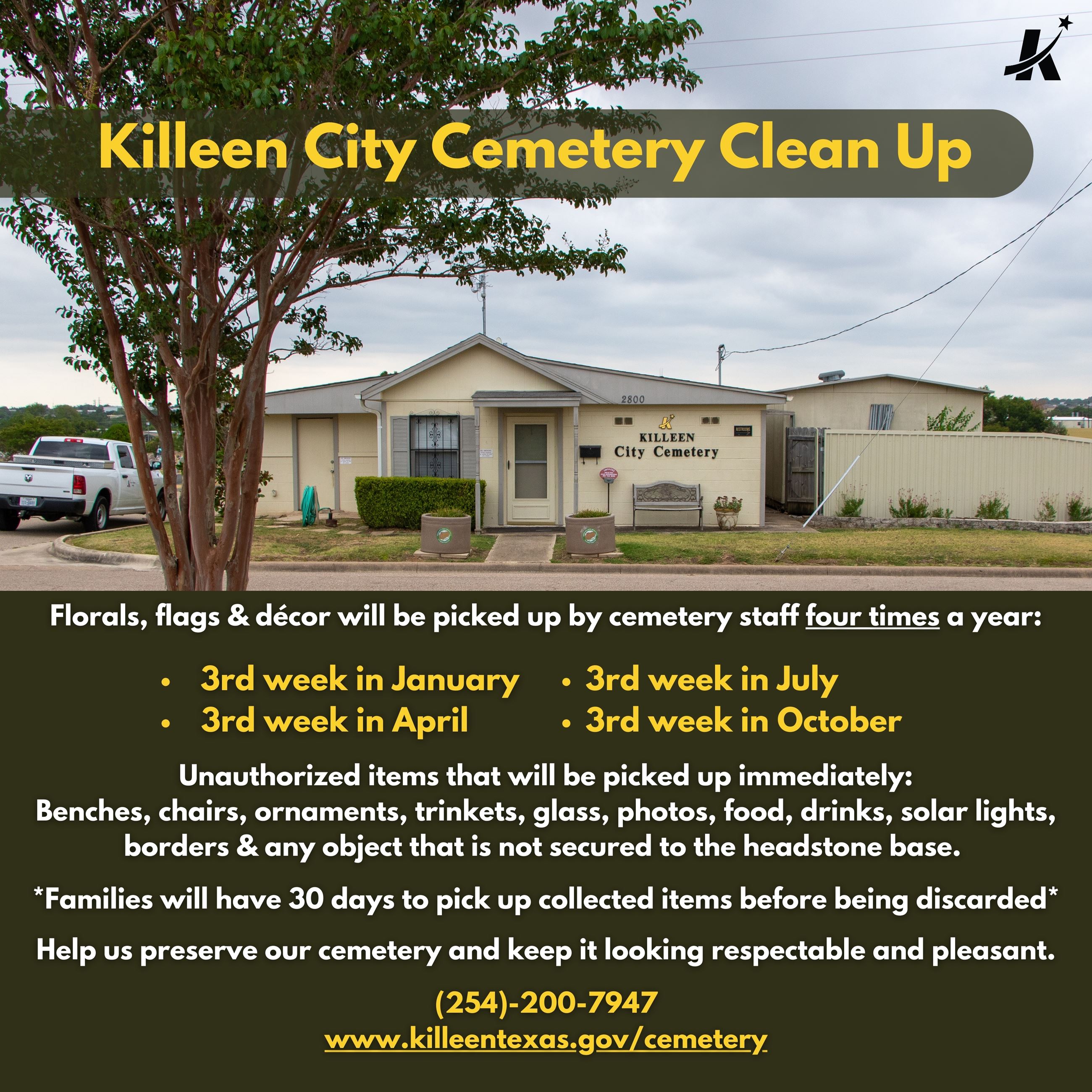 Killeen City Cemetery Clean Up Update JPG)