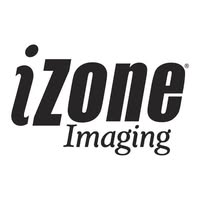 black and white izone imaging logo